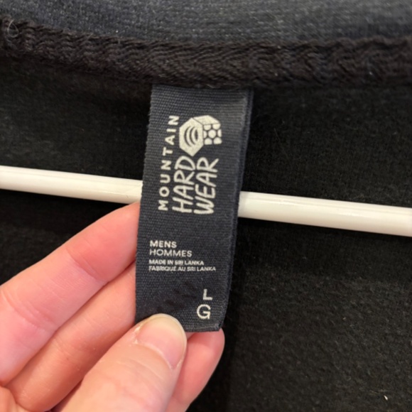 Mountain Hardwear Men’s Size Large Sweatshirt Zip Up Hoodie Outdoors - Picture 3 of 4